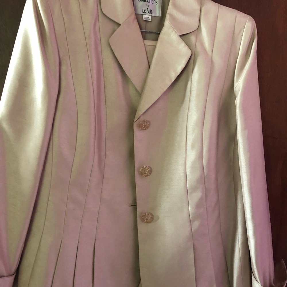 Blazer and skirt suit